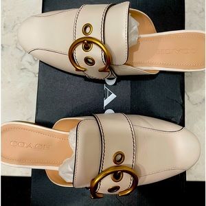 Coach Sullivan Leather Slide